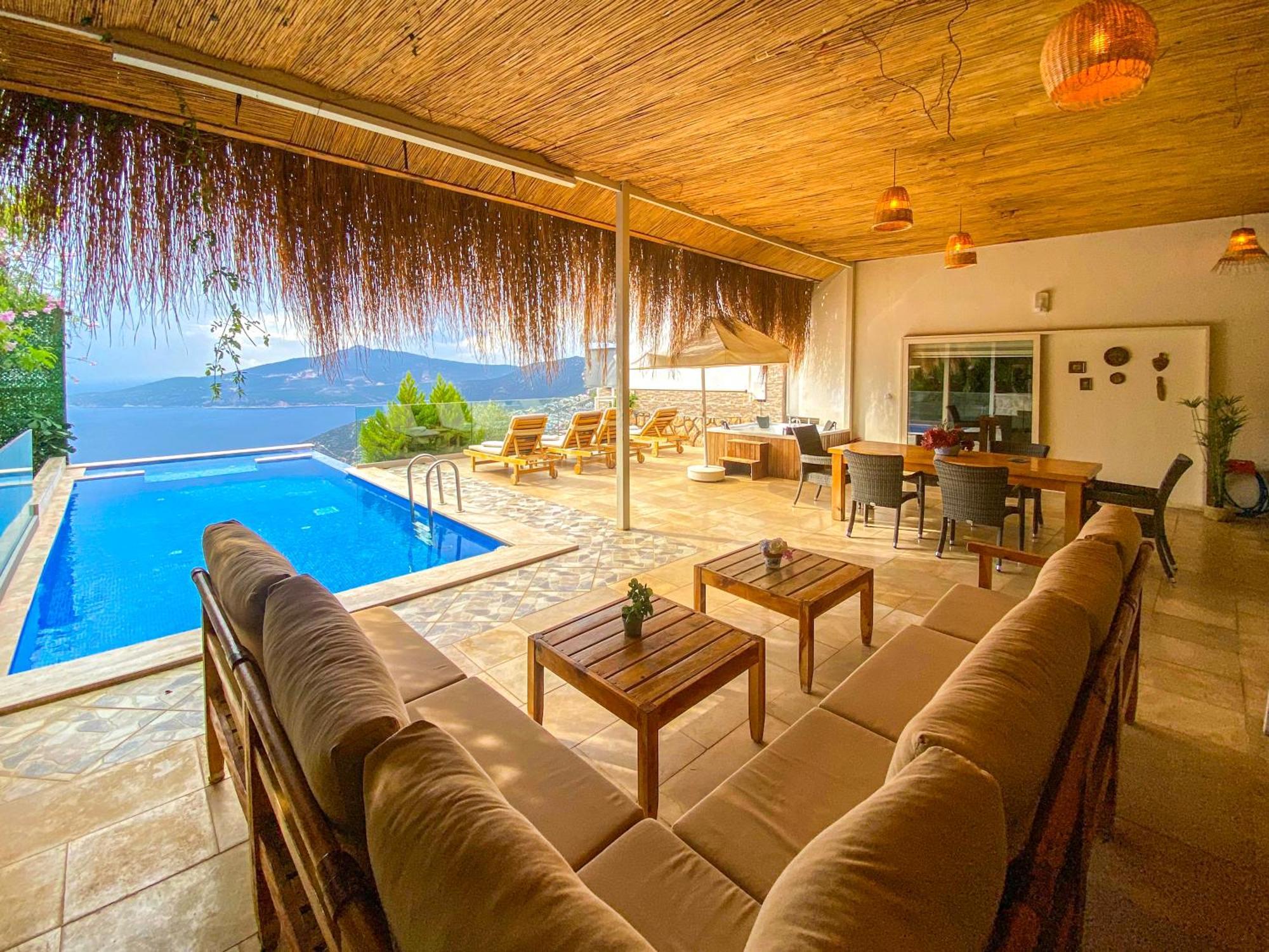 Villa Panorama Kalkan Jilda Livya Bagian luar foto