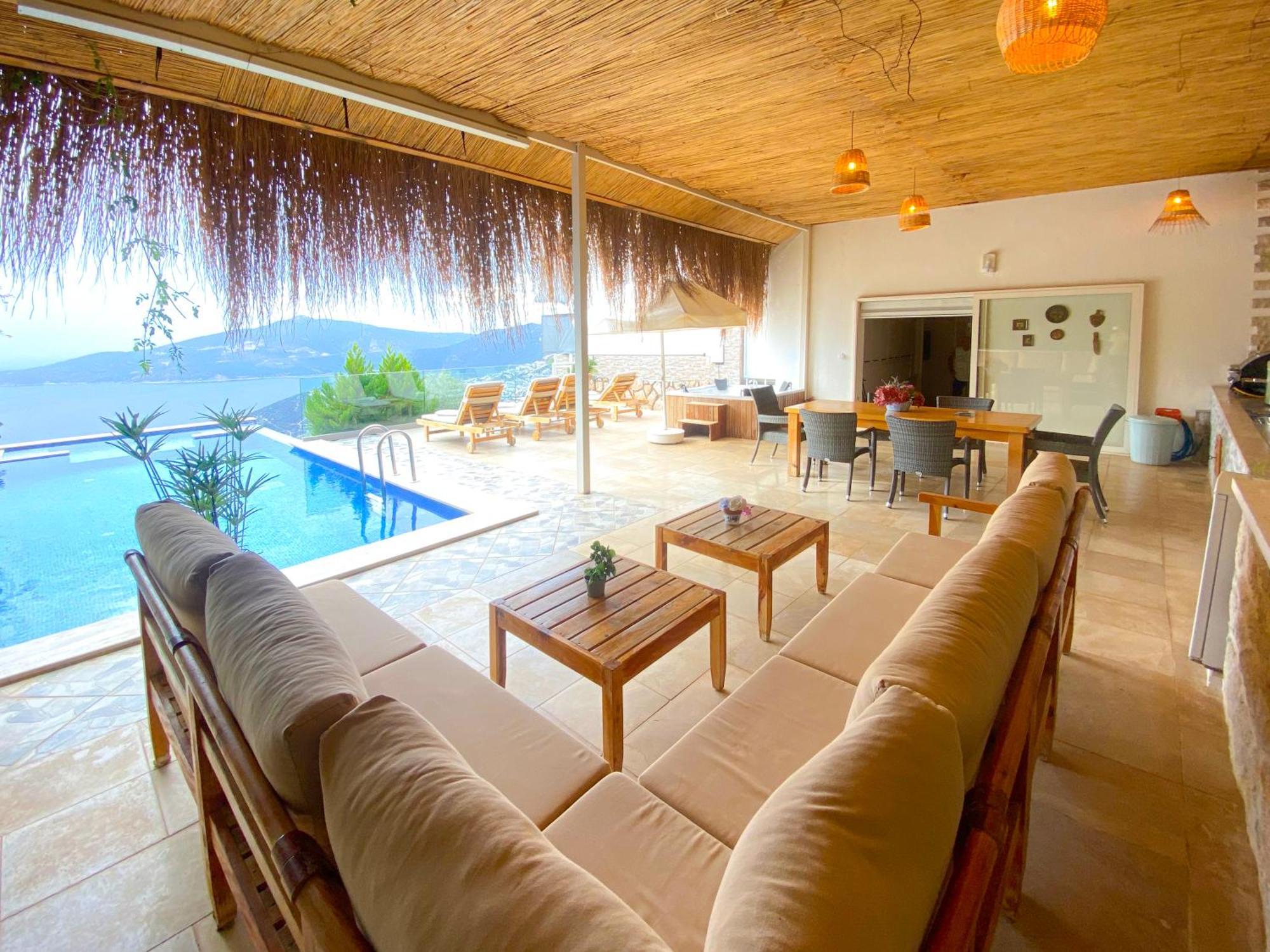 Villa Panorama Kalkan Jilda Livya Bagian luar foto