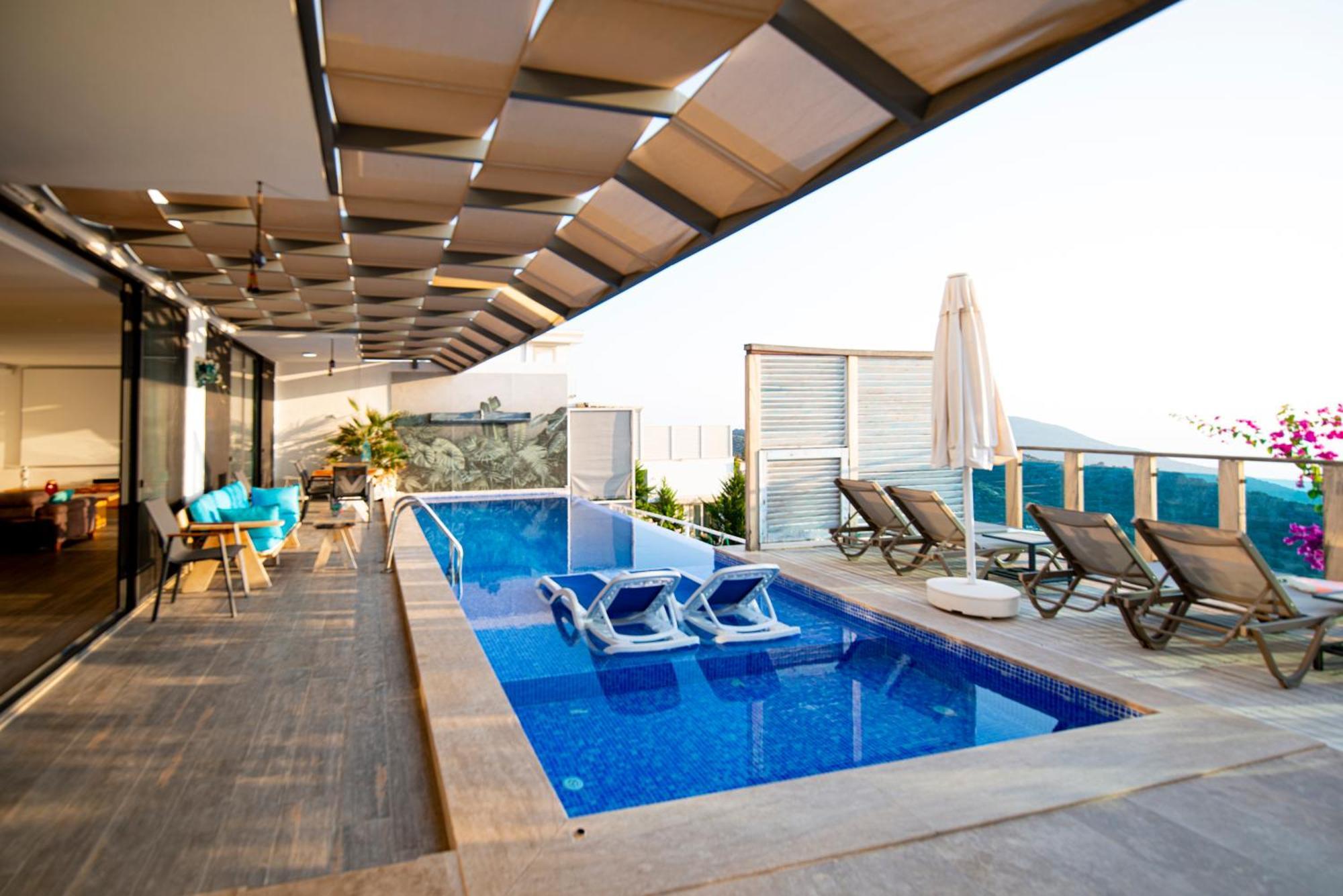 Villa Panorama Kalkan Jilda Livya Bagian luar foto