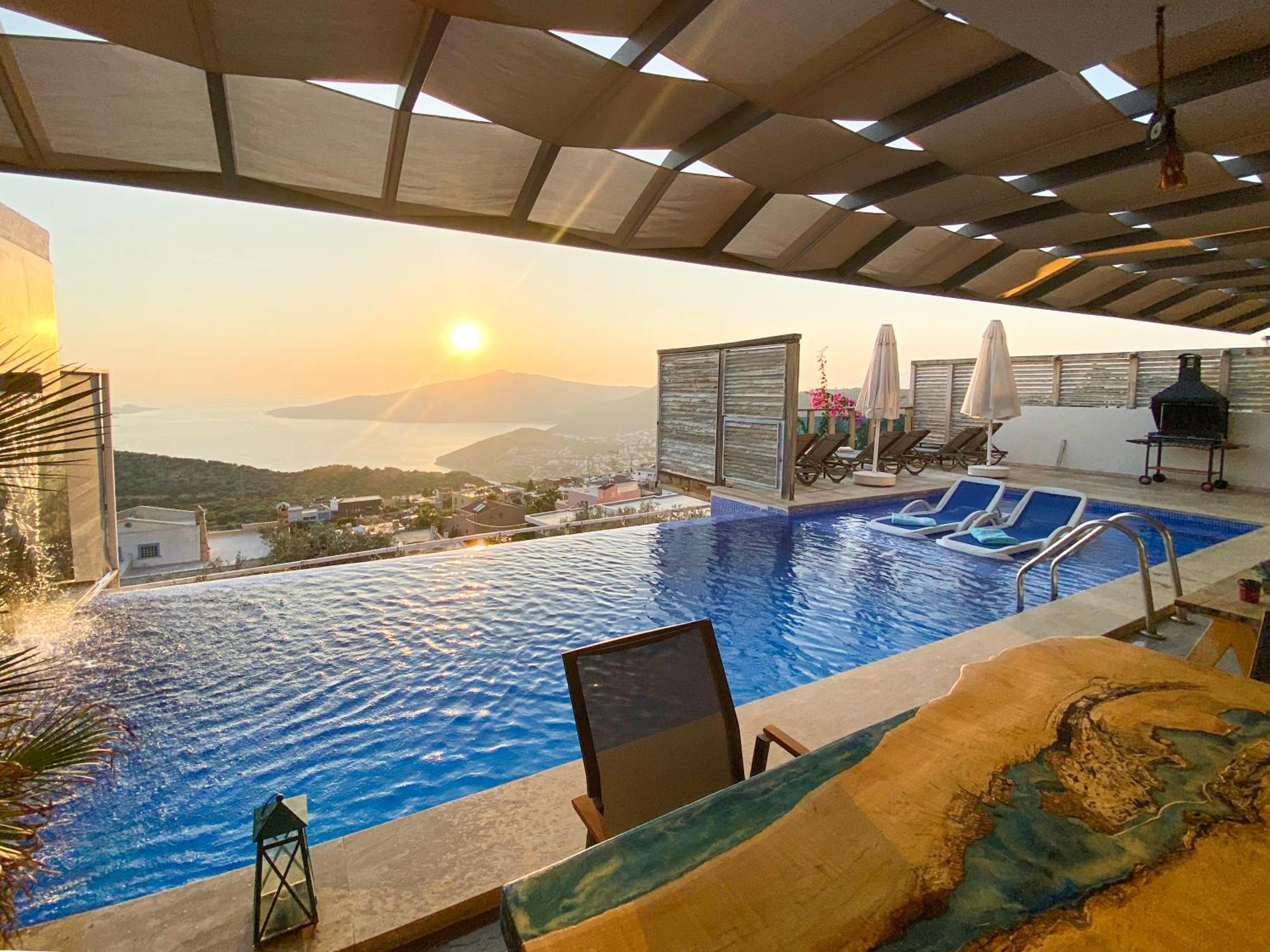Villa Panorama Kalkan Jilda Livya Bagian luar foto