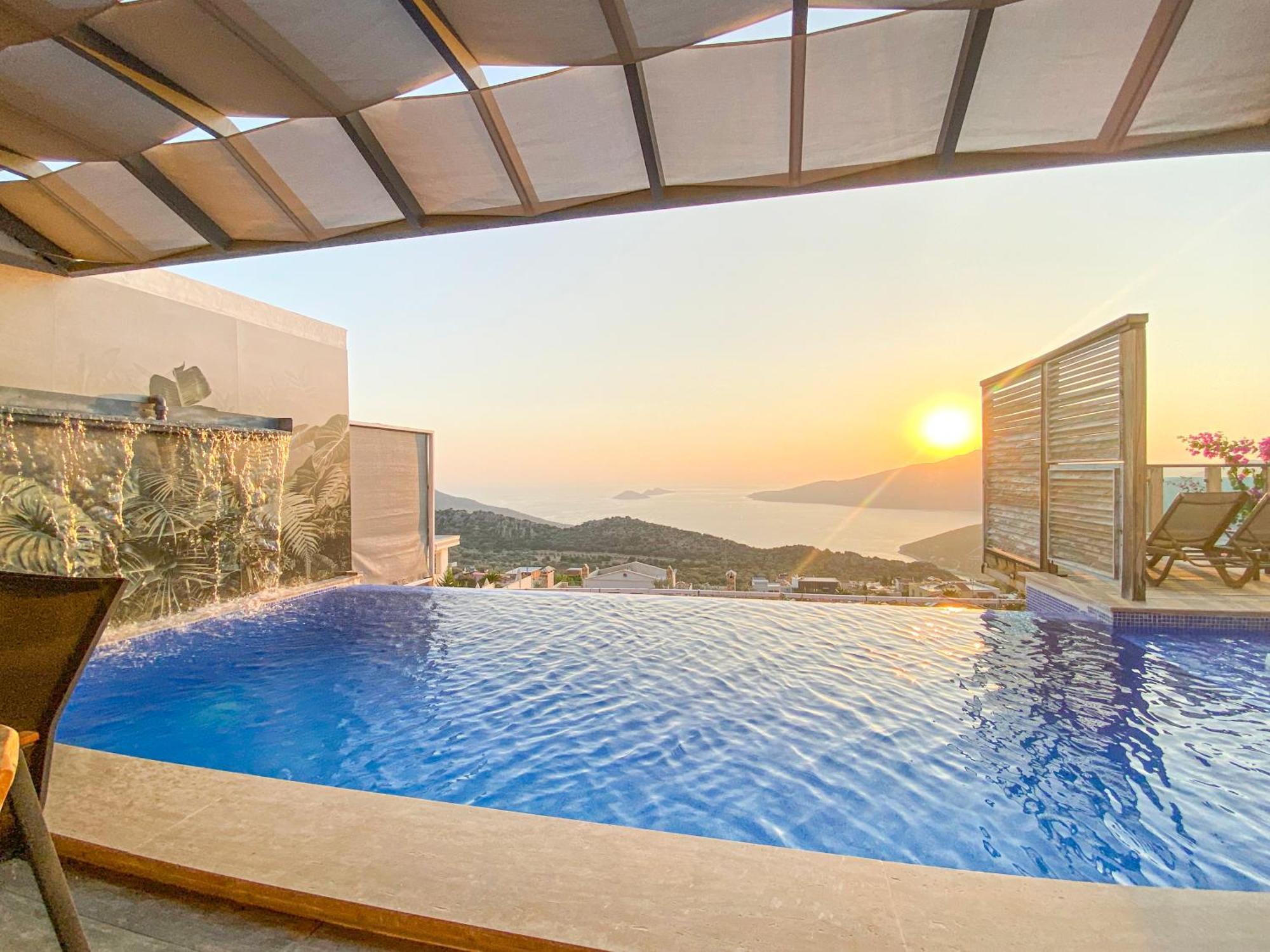 Villa Panorama Kalkan Jilda Livya Bagian luar foto